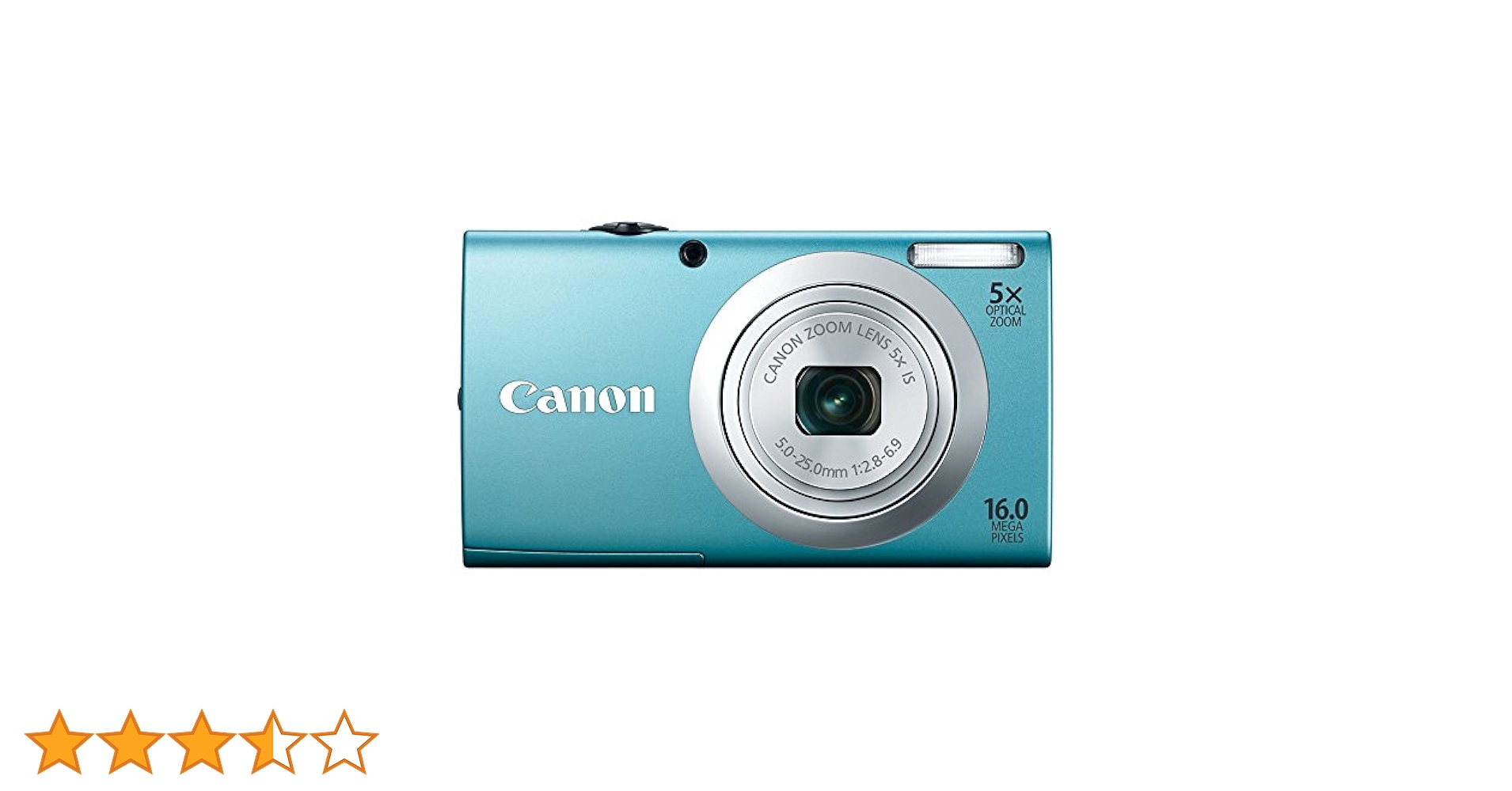 Amazon Canada: Canon 6190B005 PowerShot A2400 is 16.0 MP